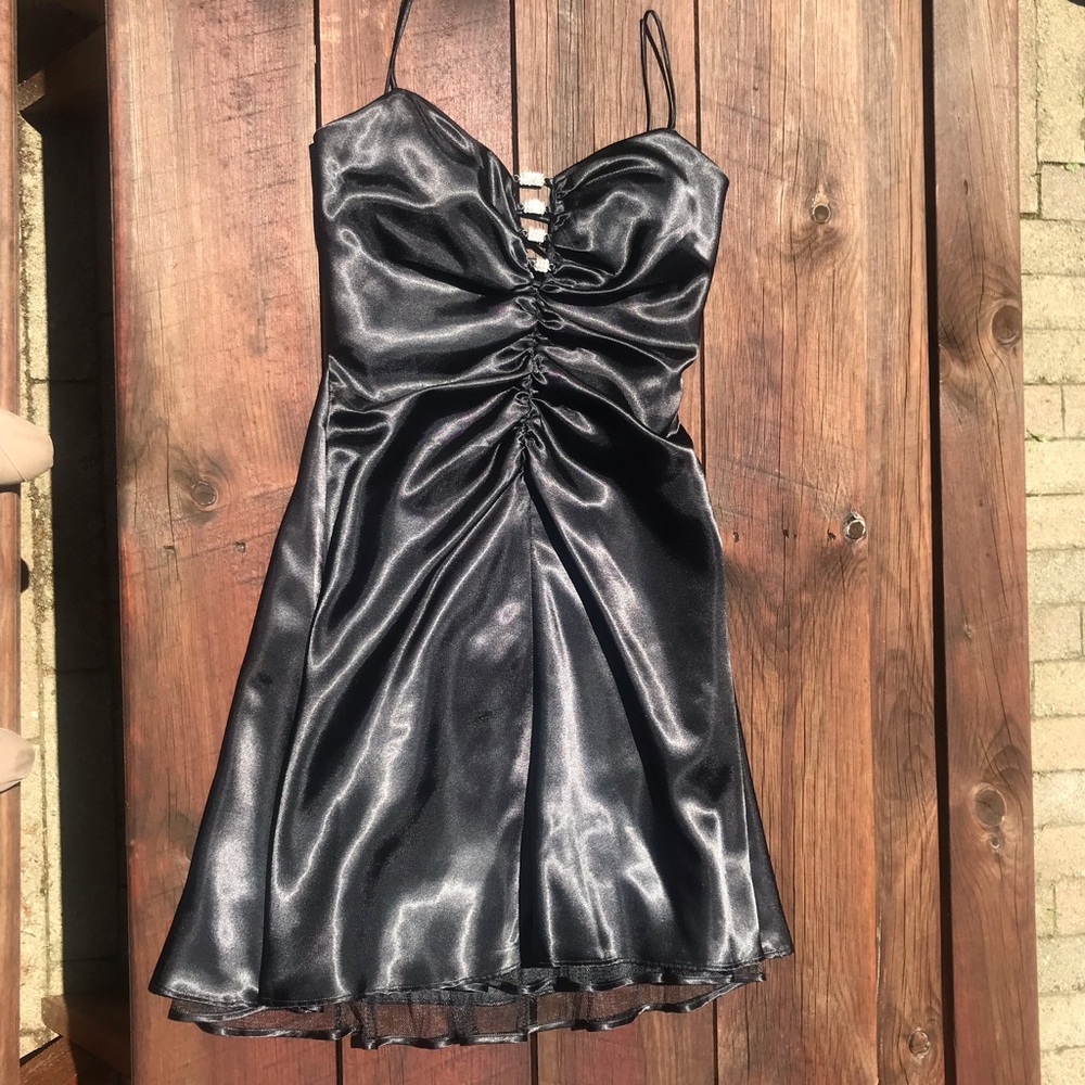 Black formal dress